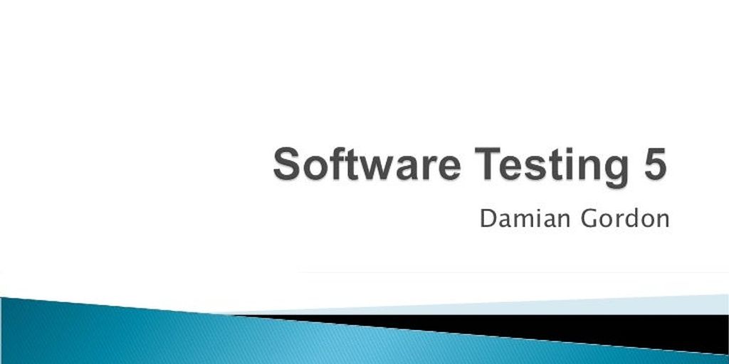 software testing methodologies concept illustration