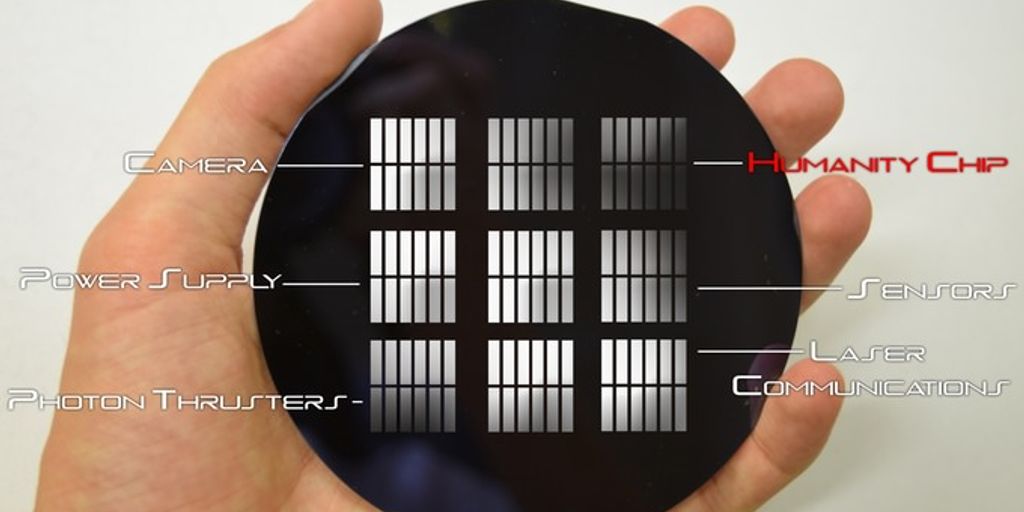 semiconductor wafer technology futuristic laboratory